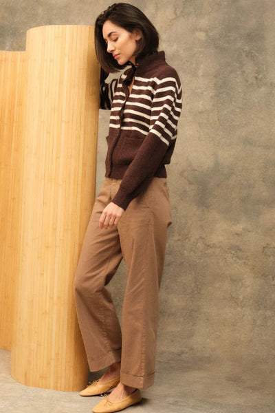 Birkin Weekend Pant - Wood Brown