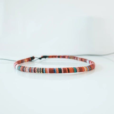 Batik Pink Choker Necklace