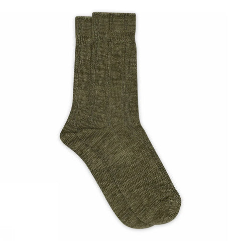 Be Lichen Green Socks