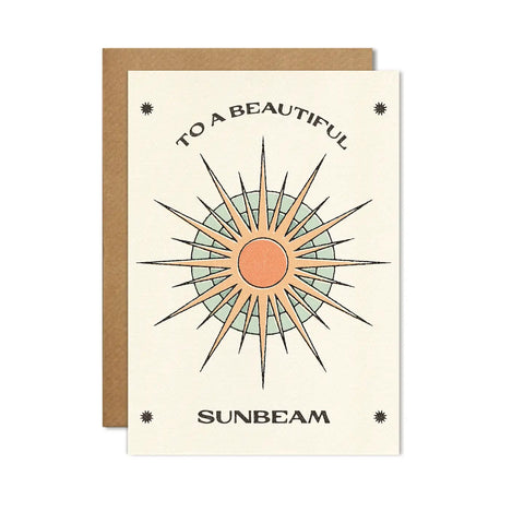 Beautiful Sunbeam Card
