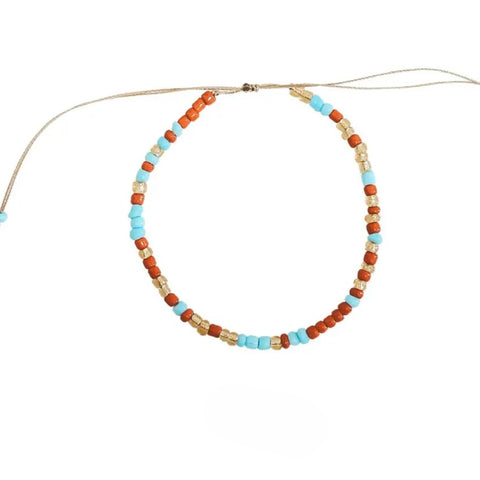 Benoa Bead Poppy Bracelet