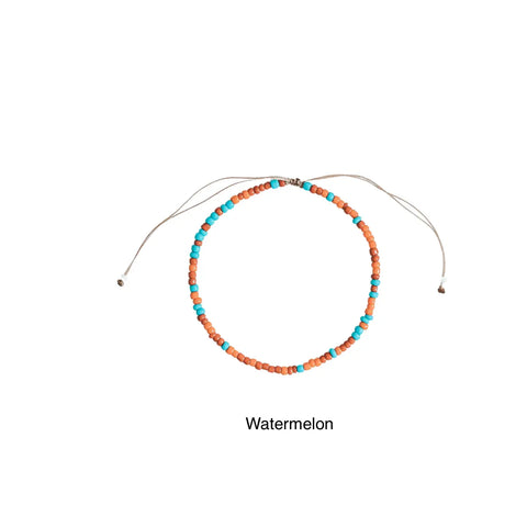 Benoa Bead Watermelon Anklet