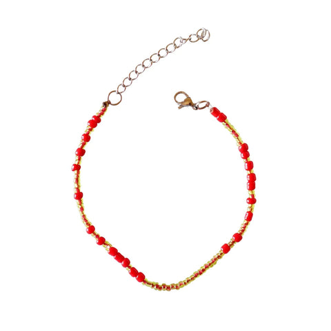Berawa Red Anklet