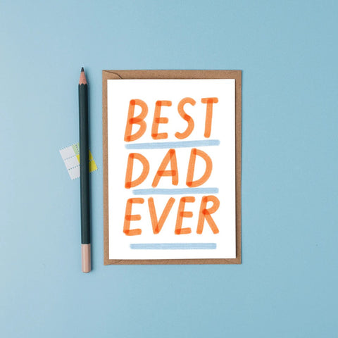 Best Dad Ever Card