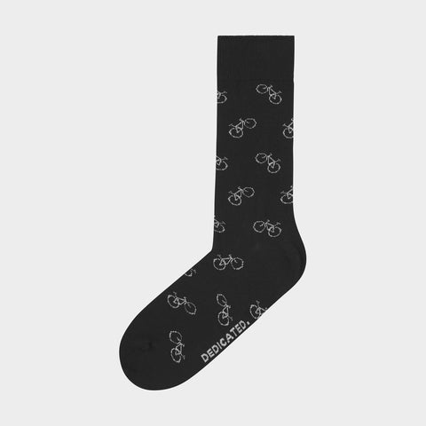 Bike Pattern Sigtuna Socks