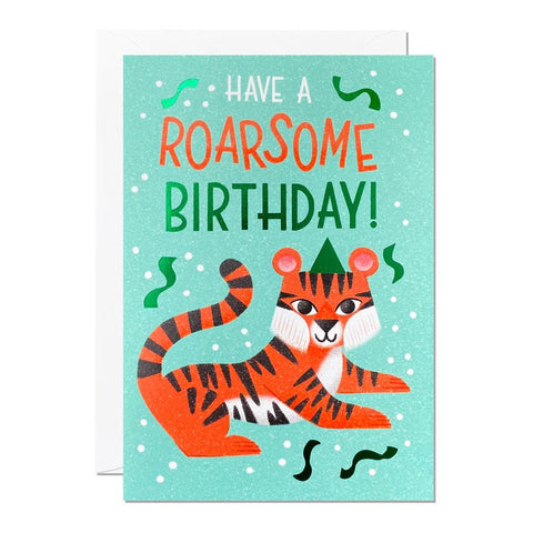 Birthday Tiger Card