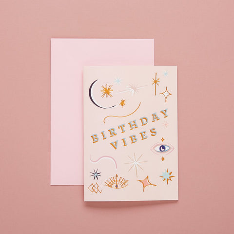 Birthday Vibes Card