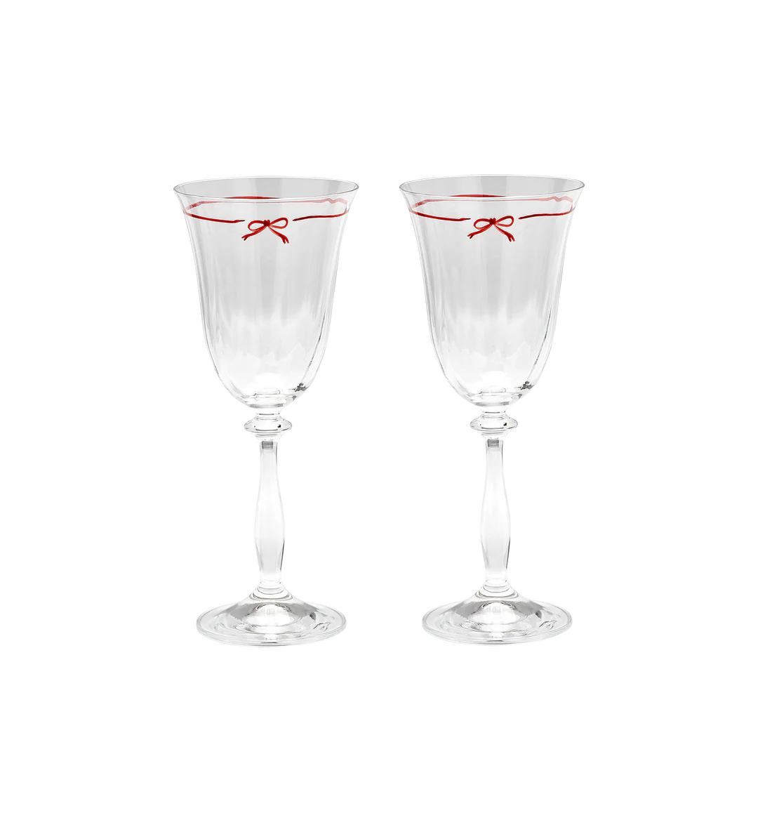  Bistro Optic Wine Glass Set from anna + nina 