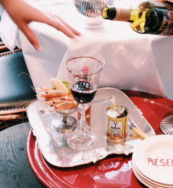  Bistro Optic Wine Glass Set from anna + nina 