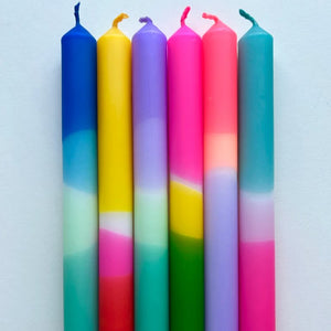 Brights Dip Dye Candle Box