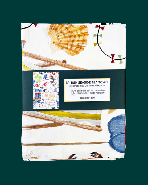 Seaside Tea Towel