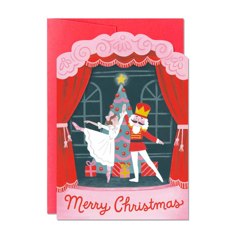 Nutcracker Ballet Christmas Card