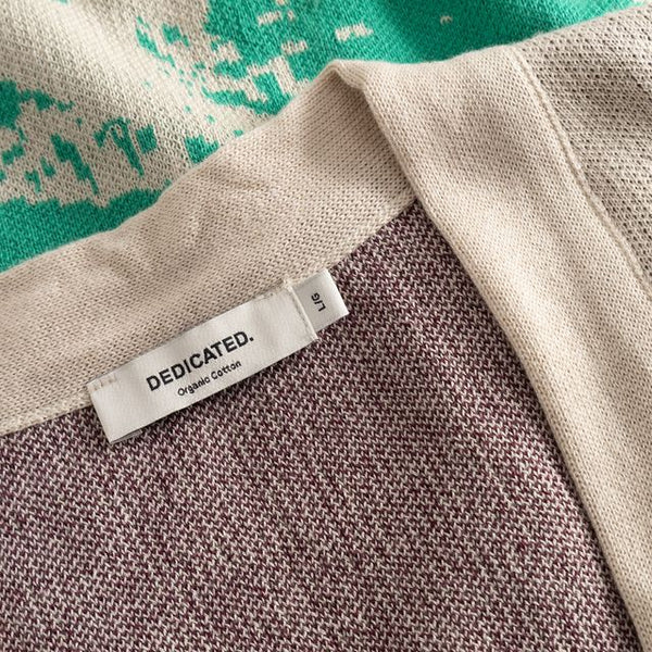 Retro Ski Blocks Delsbo Cardigan