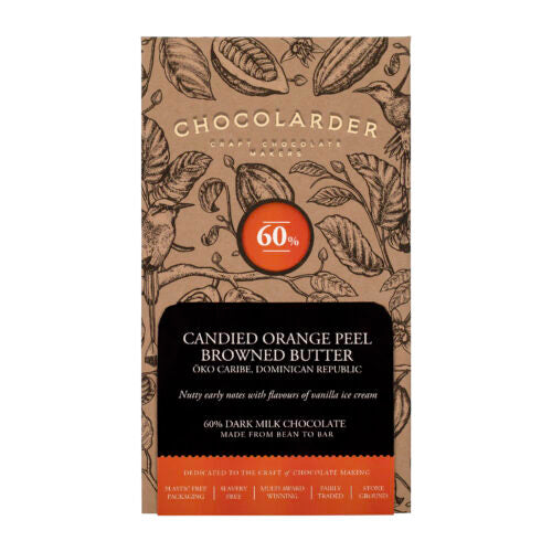 Candied Orange Chocolate Bar