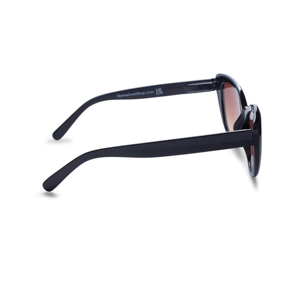 Cat Eye Black Sunglasses