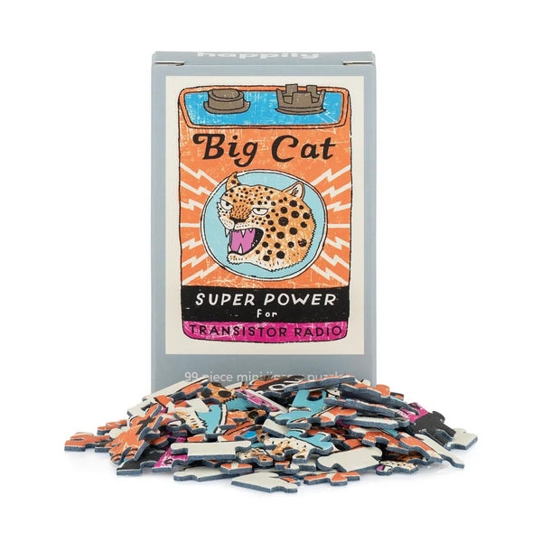 Big Cat Power Mini Puzzle