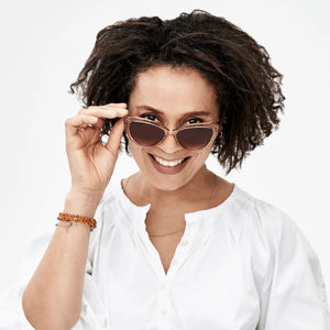 Cat Eye Champagne Sunglasses