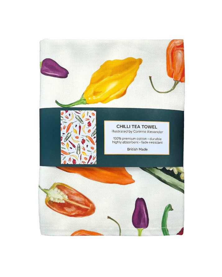 Chilli Tea Towel
