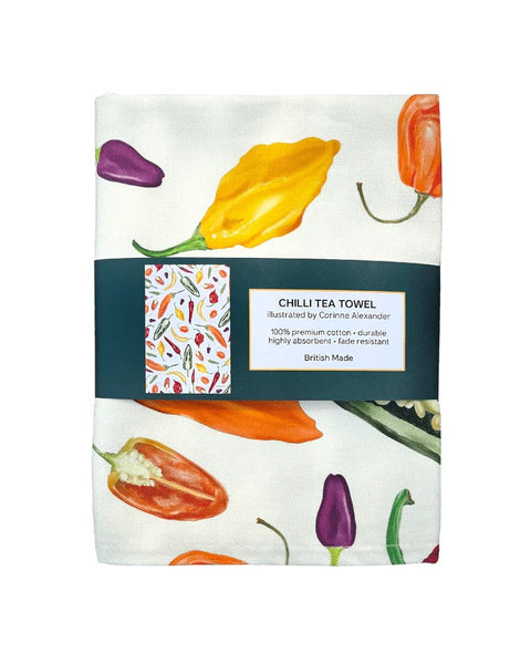 Chilli Tea Towel