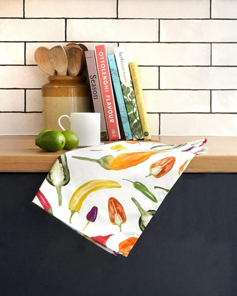 Chilli Tea Towel