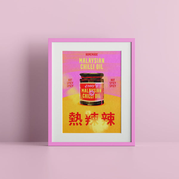 Chilli Oil A4 Print