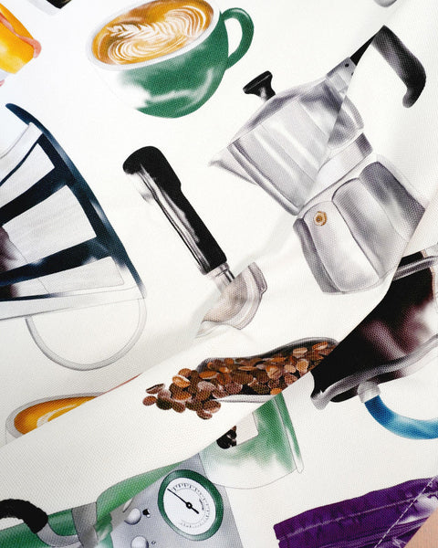 Corinne Alexander But First, Coffee tea towel