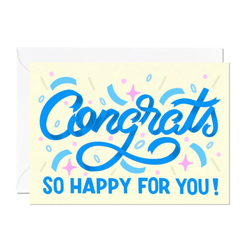 Congrats, Happy For You Card