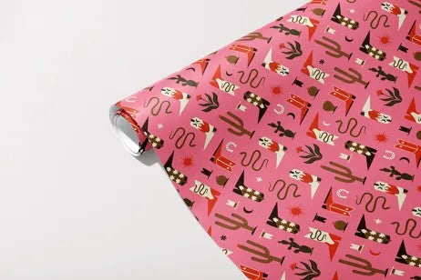 Cowboy Gift Wrap