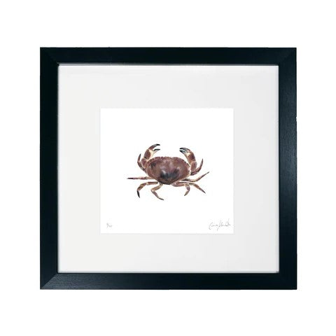 Corinne Alexander framed crab print limited edition