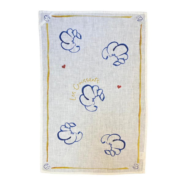 Croissants! Tea Towel