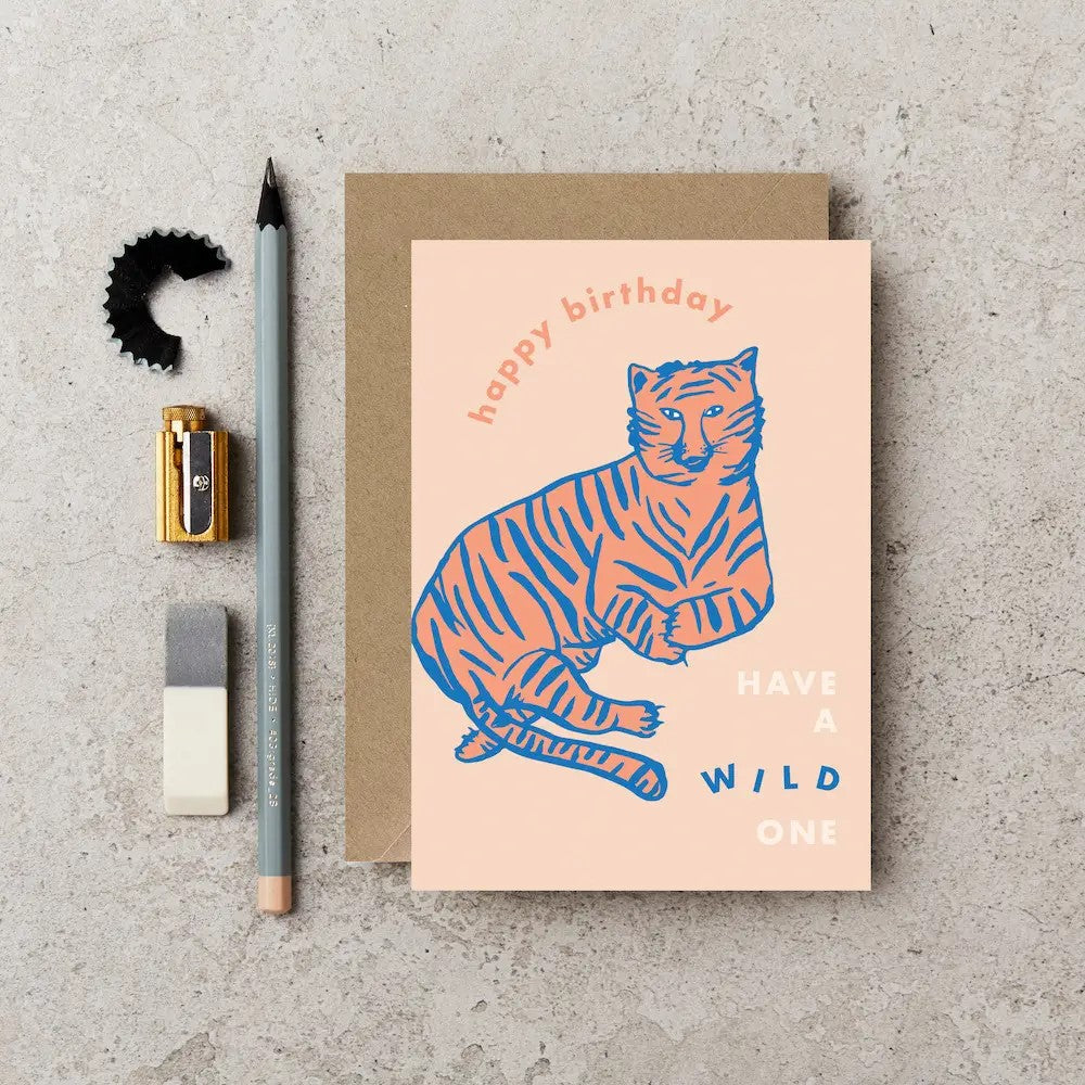 Cub Tiger Birthday Card