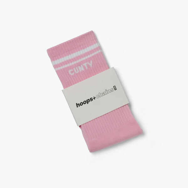 Cunty Pink Socks