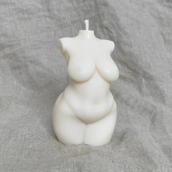 Curvy Female Form Candle