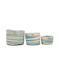 PATA: Blue Tie-Dye Basket