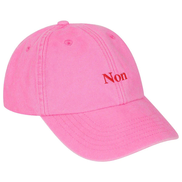 Non Baseball Cap in Stonewash Pink