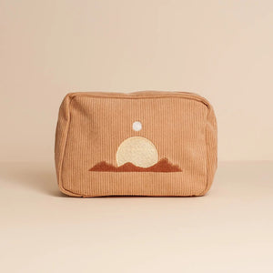 Desert Sun Corduroy Makeup Bag