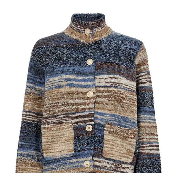 Pieszak Dew Funnel neck cardigan