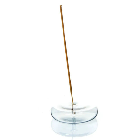 Hand Blow Glass Dimple Incense Holder from MÆGEN