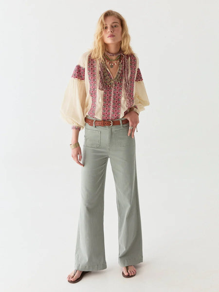 Maison Hotel Pedjama Dion Blouse Red Wine