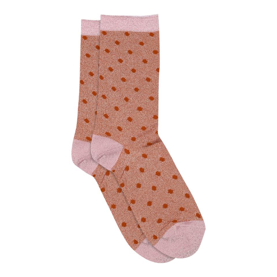 mpDenmark Donna Amberglow glitter socks