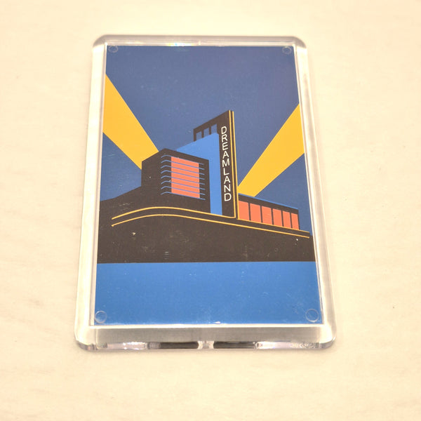 Fridge magnet of Margate's Dreamland by Rebecca Pymar