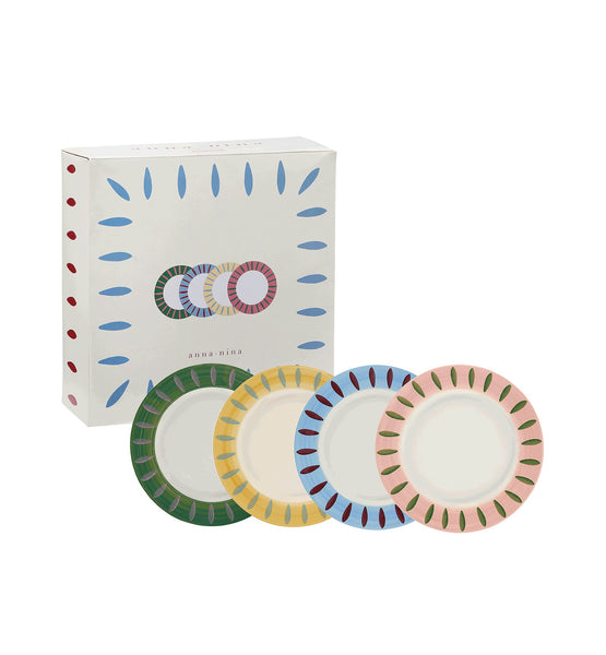 Dreamy Breakfast Plate Set of 4