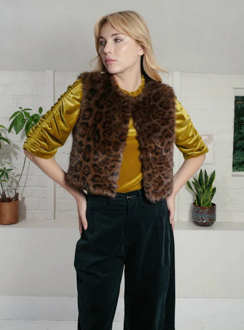 Edelweiss Chocolate Gilet