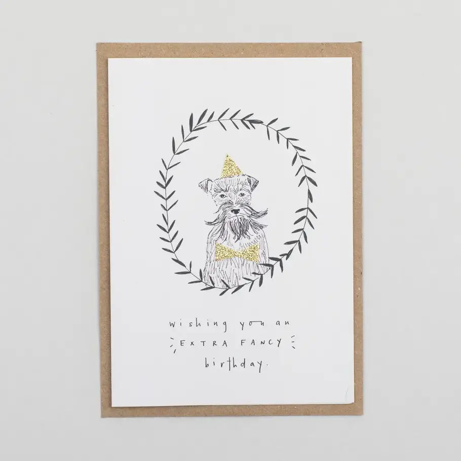 Wishing You An Extra Fancy Birthday Card