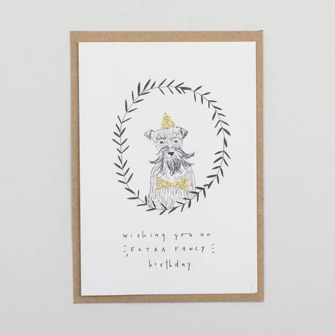 Wishing You An Extra Fancy Birthday Card