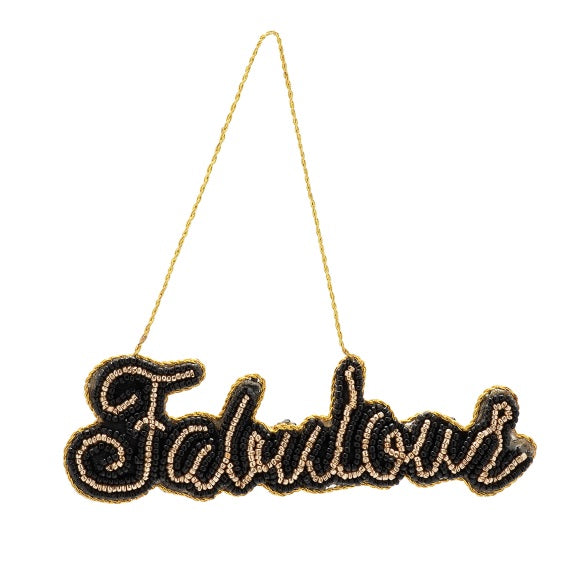 Decorative  beaded christmas decoration