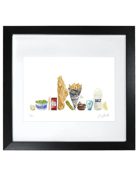 Fish & Chips Print