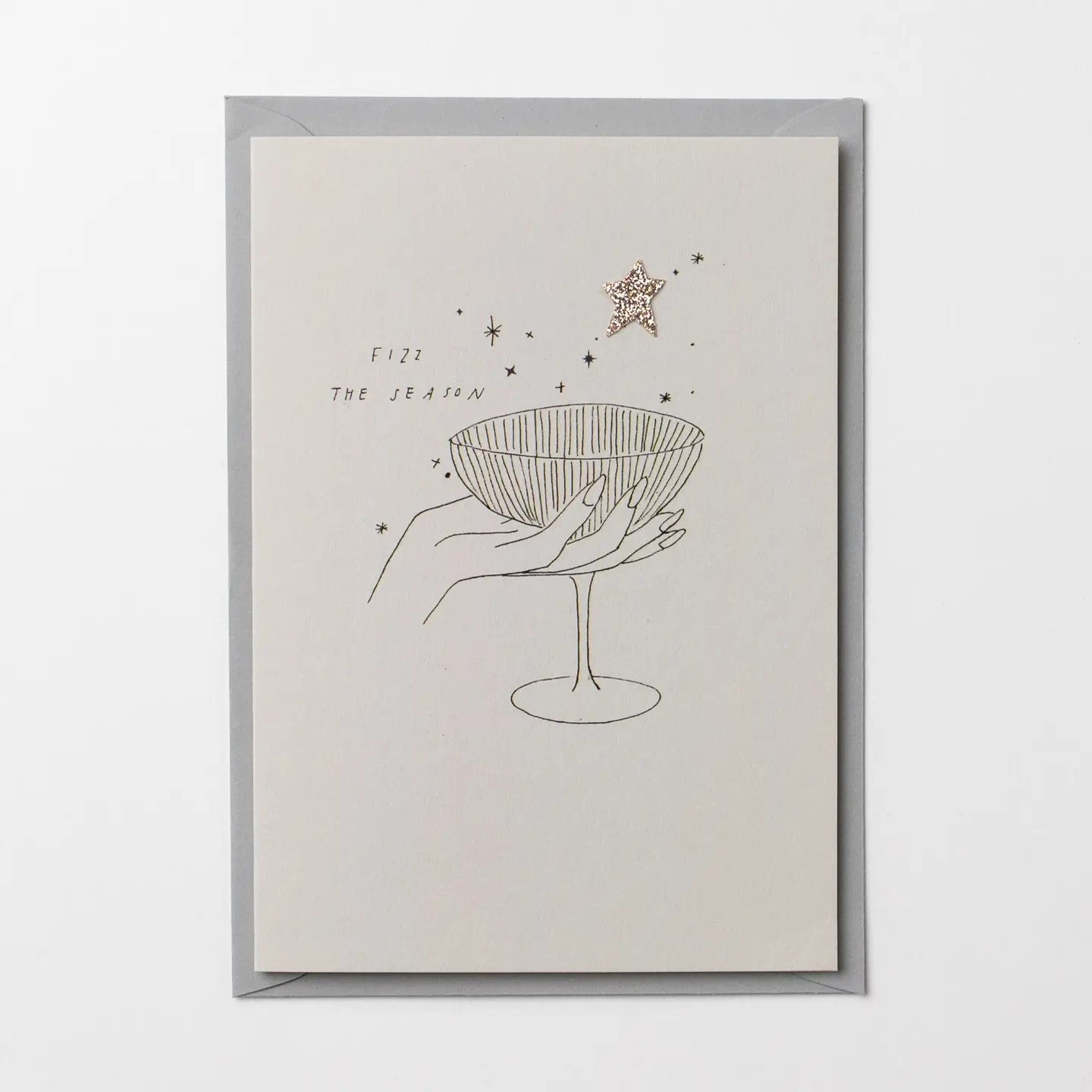 Fizz the Season Christmas Card