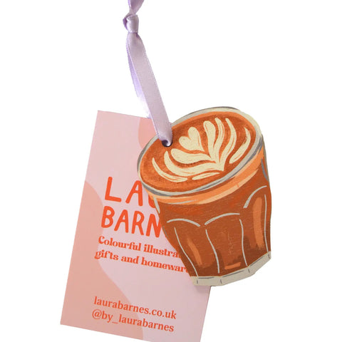 Flat White Christmas Decoration