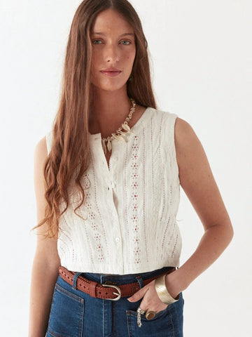 Maison Hotel Francesca Blouse Capri Panna